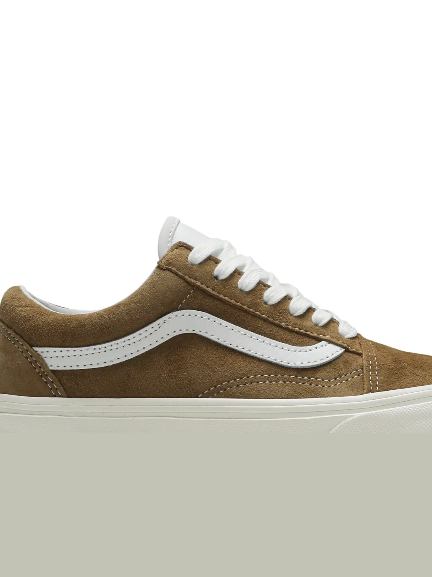 Кроссовки Old Skool Vans — изображение 2 из 8, коричневый/белый