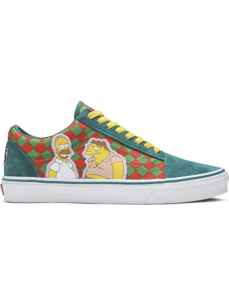 Кеды Vans The Simpsons x Old Skool Moes Tavern — изображение 1 из 8, зеленый