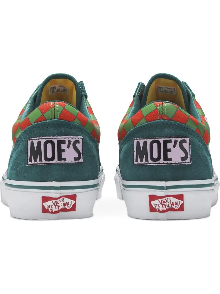Кеды Vans The Simpsons x Old Skool Moes Tavern — изображение 6 из 8, зеленый
