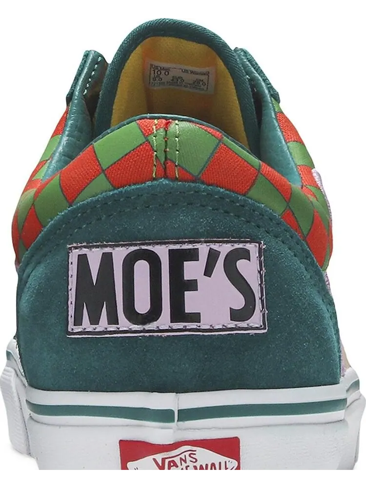 Кеды Vans The Simpsons x Old Skool Moes Tavern — изображение 7 из 8, зеленый