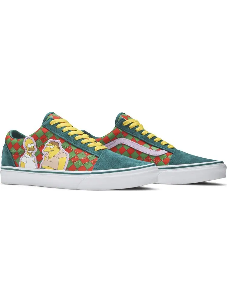 Кеды Vans The Simpsons x Old Skool Moes Tavern — изображение 8 из 8, зеленый