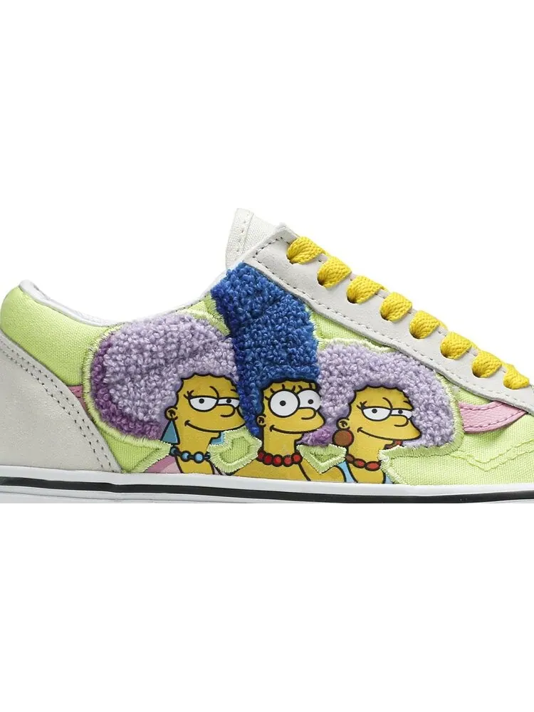 Кеды Vans The Simpsons x Old Skool The Bouviers — изображение 2 из 8, белый
