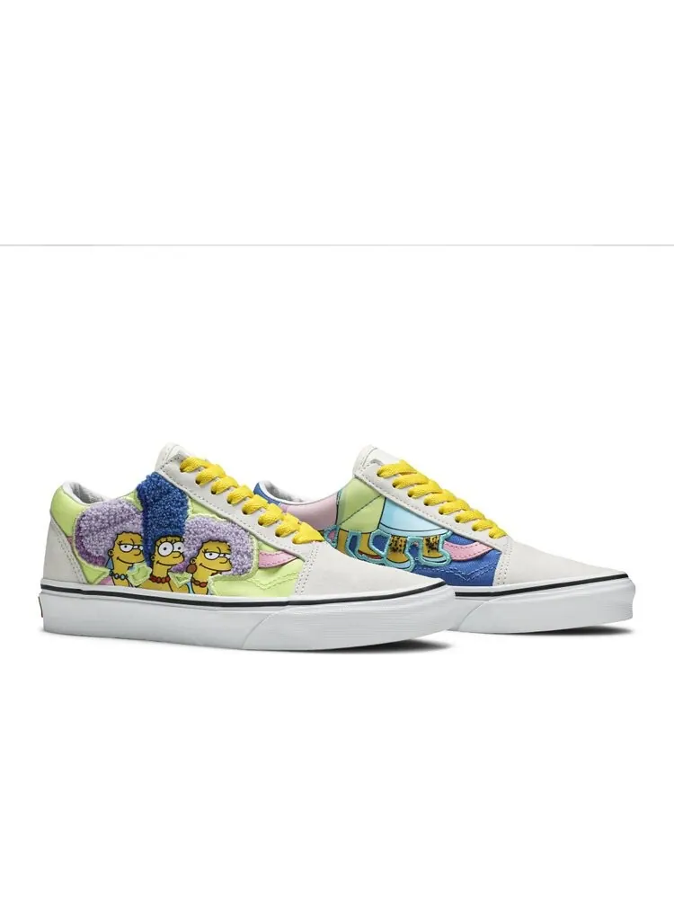 Кеды Vans The Simpsons x Old Skool The Bouviers — изображение 8 из 8, белый