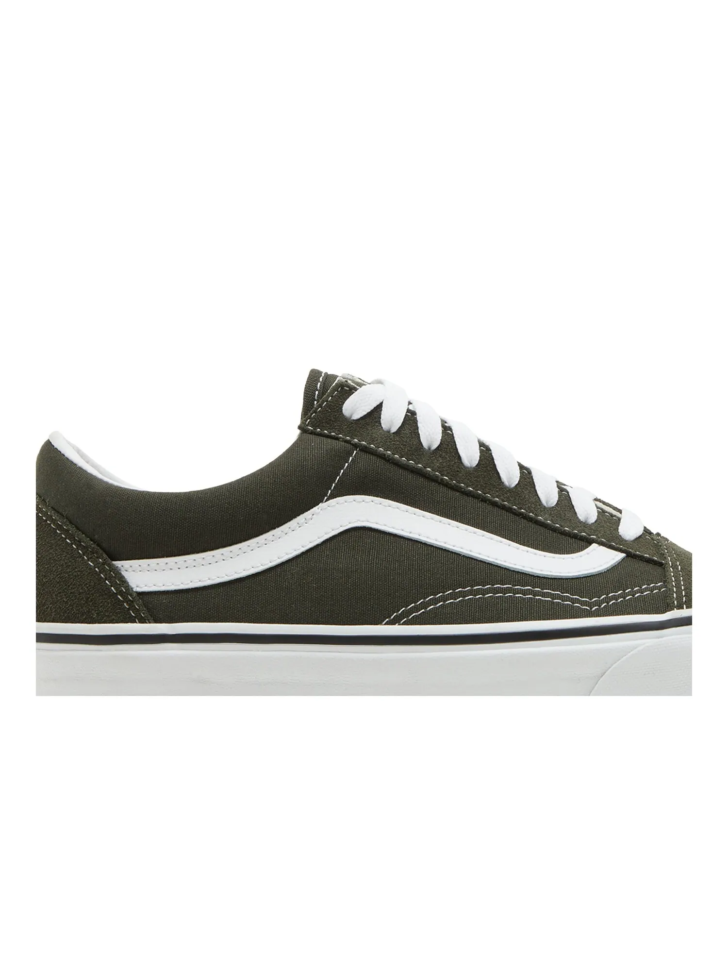 Кроссовки женские Old Skool Vans — изображение 2 из 8, белый