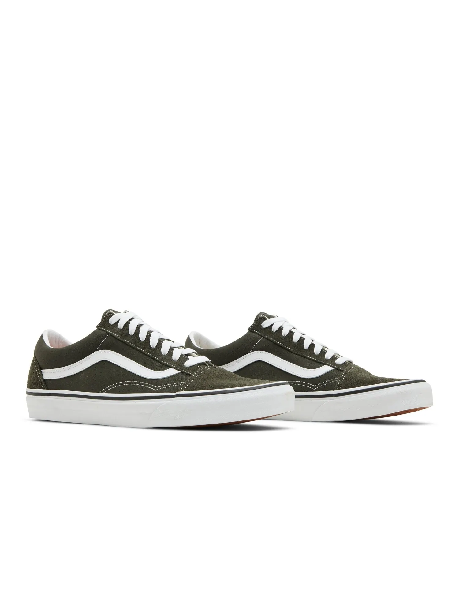 Кроссовки женские Old Skool Vans — изображение 8 из 8, белый