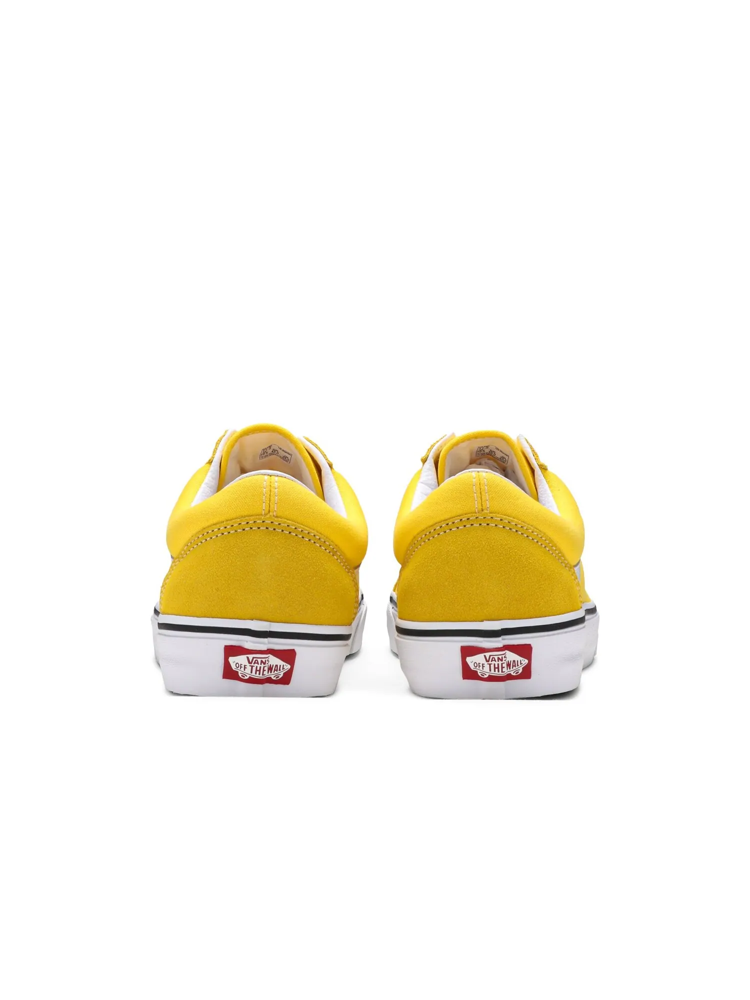 Кроссовки женские Old Skool Vans — изображение 6 из 8, желтый/белый/черный