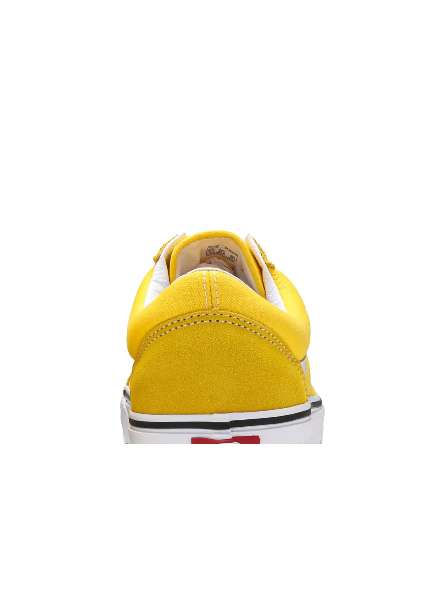 Кроссовки женские Old Skool Vans — изображение 7 из 8, желтый/белый/черный