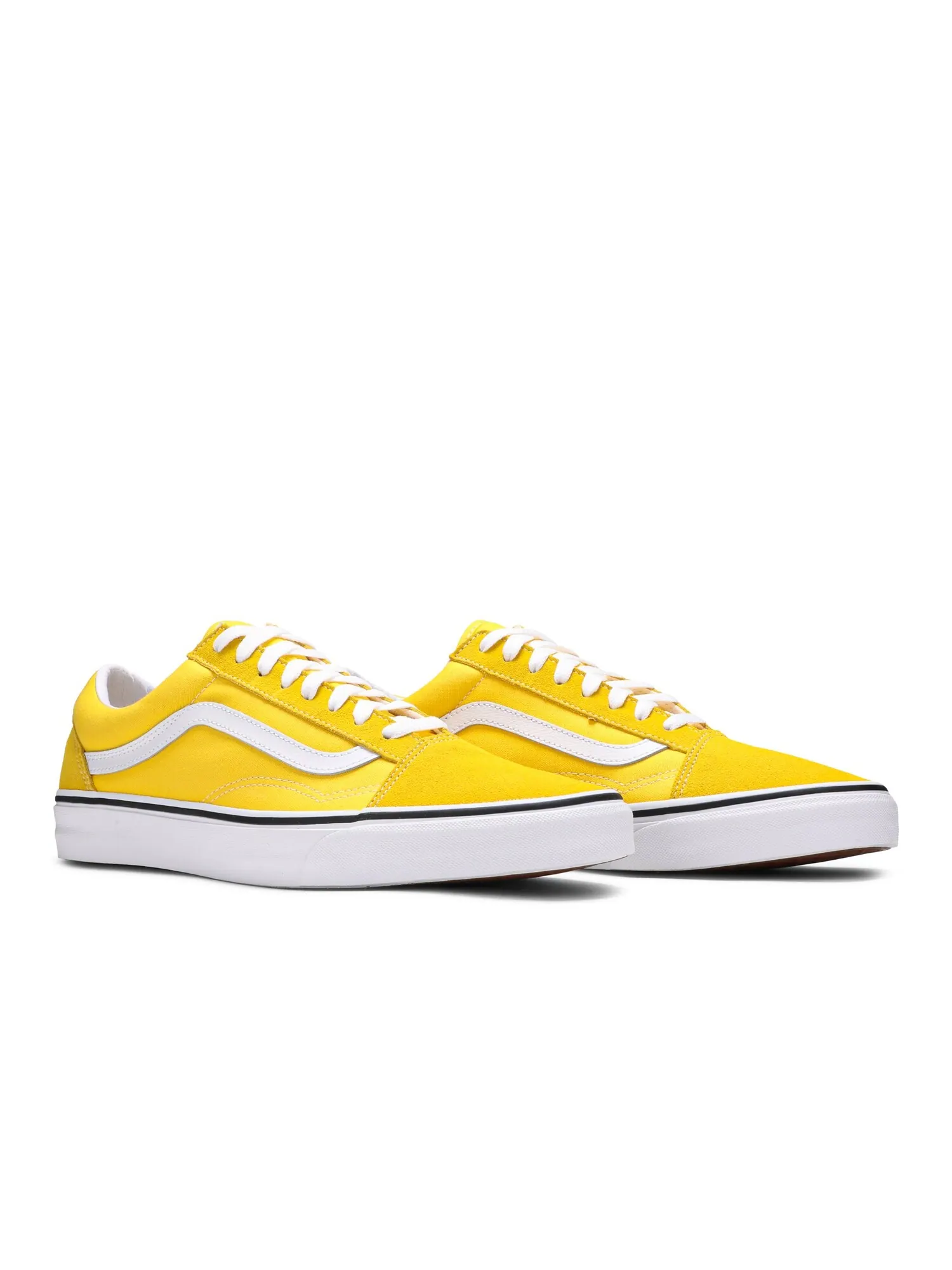 Кроссовки женские Old Skool Vans — изображение 8 из 8, желтый/белый/черный
