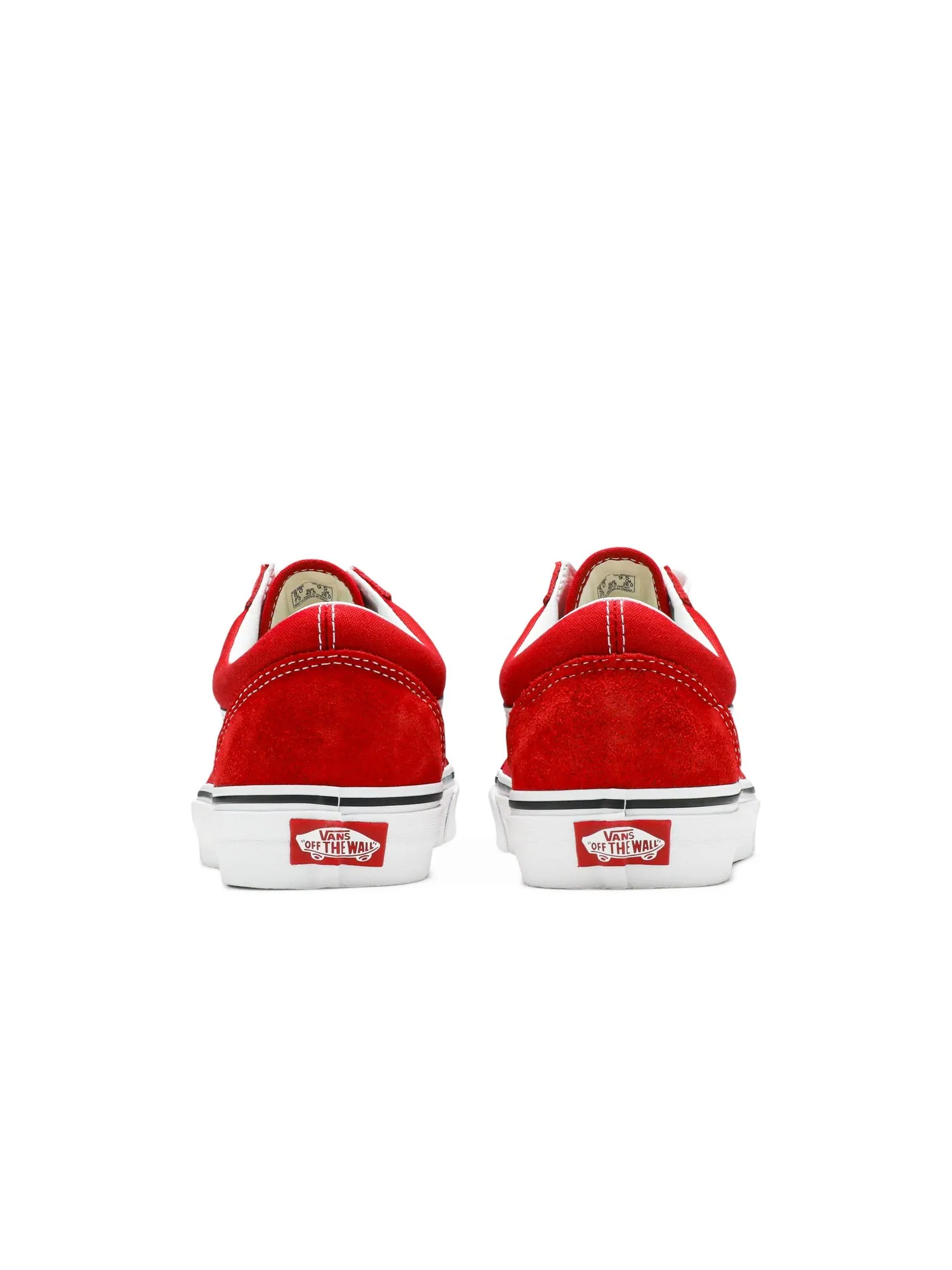 Кроссовки женские Old Skool Vans — изображение 6 из 8, красный/белый