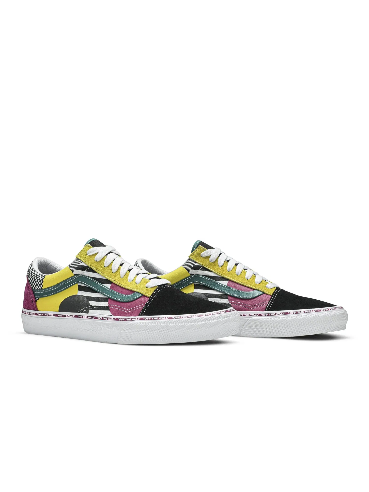 Кроссовки Old Skool Vans — изображение 8 из 8, черный/мульти