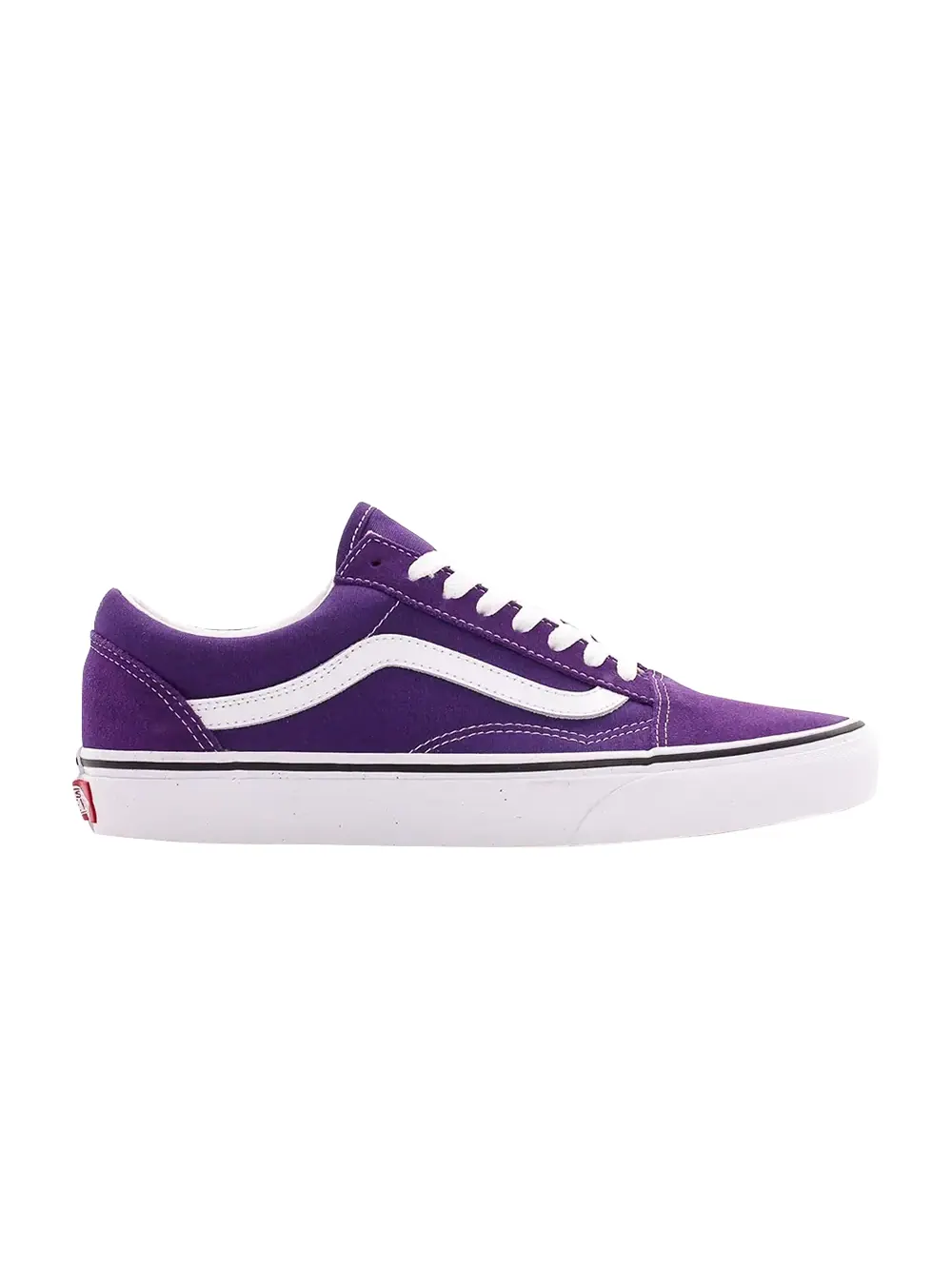Кроссовки женские Old Skool Vans — изображение 1 из 1, фиолетовый индиго/белый