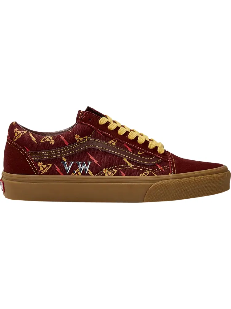 Кеды Vans Vivienne Westwood x Old Skool Anglomania — изображение 1 из 1, красный