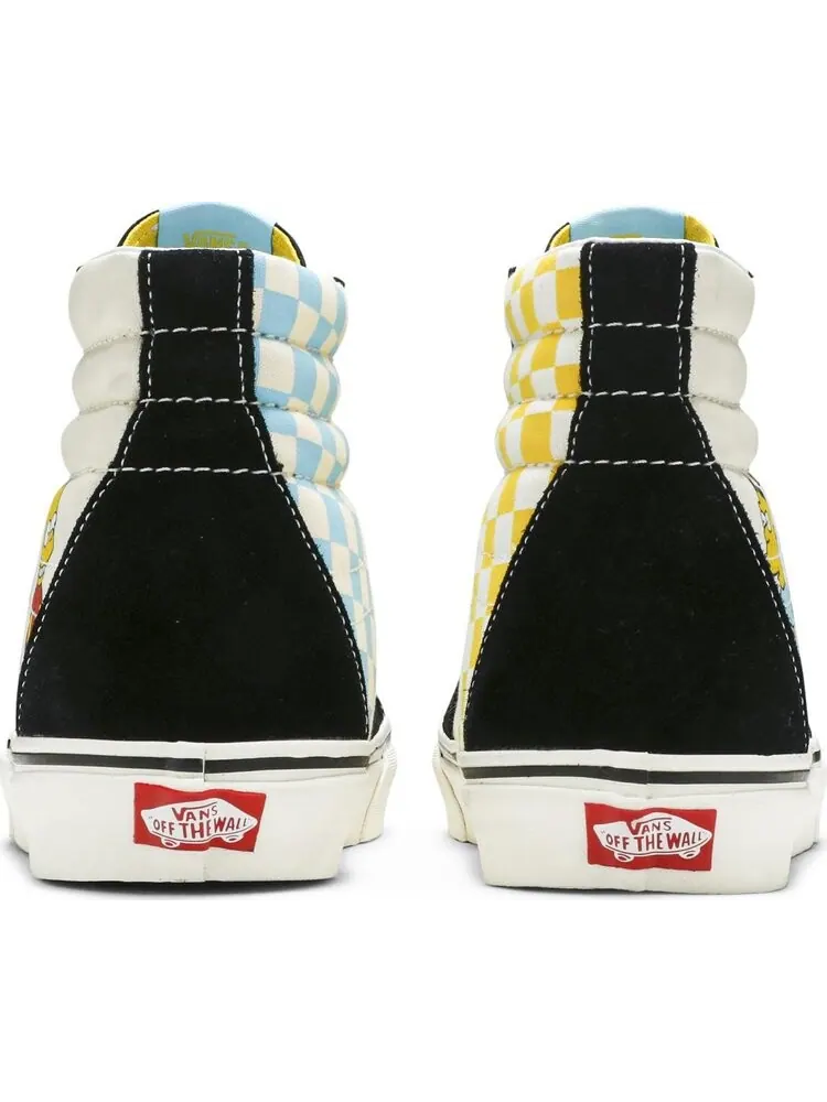 Кеды Vans The Simpsons x Sk8-Hi Simpsons Family 1987-2020 — изображение 6 из 8, белый