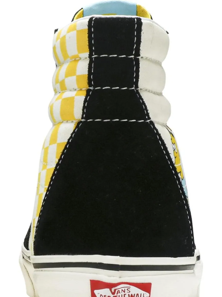 Кеды Vans The Simpsons x Sk8-Hi Simpsons Family 1987-2020 — изображение 7 из 8, белый