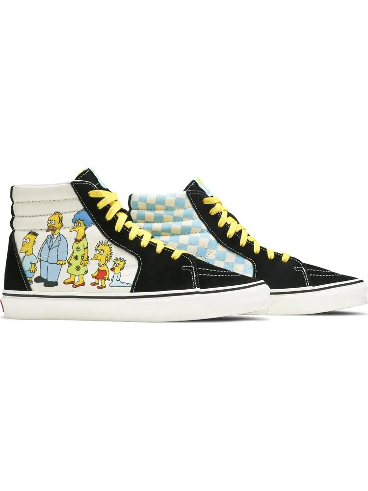 Кеды Vans The Simpsons x Sk8-Hi Simpsons Family 1987-2020 — изображение 8 из 8, белый