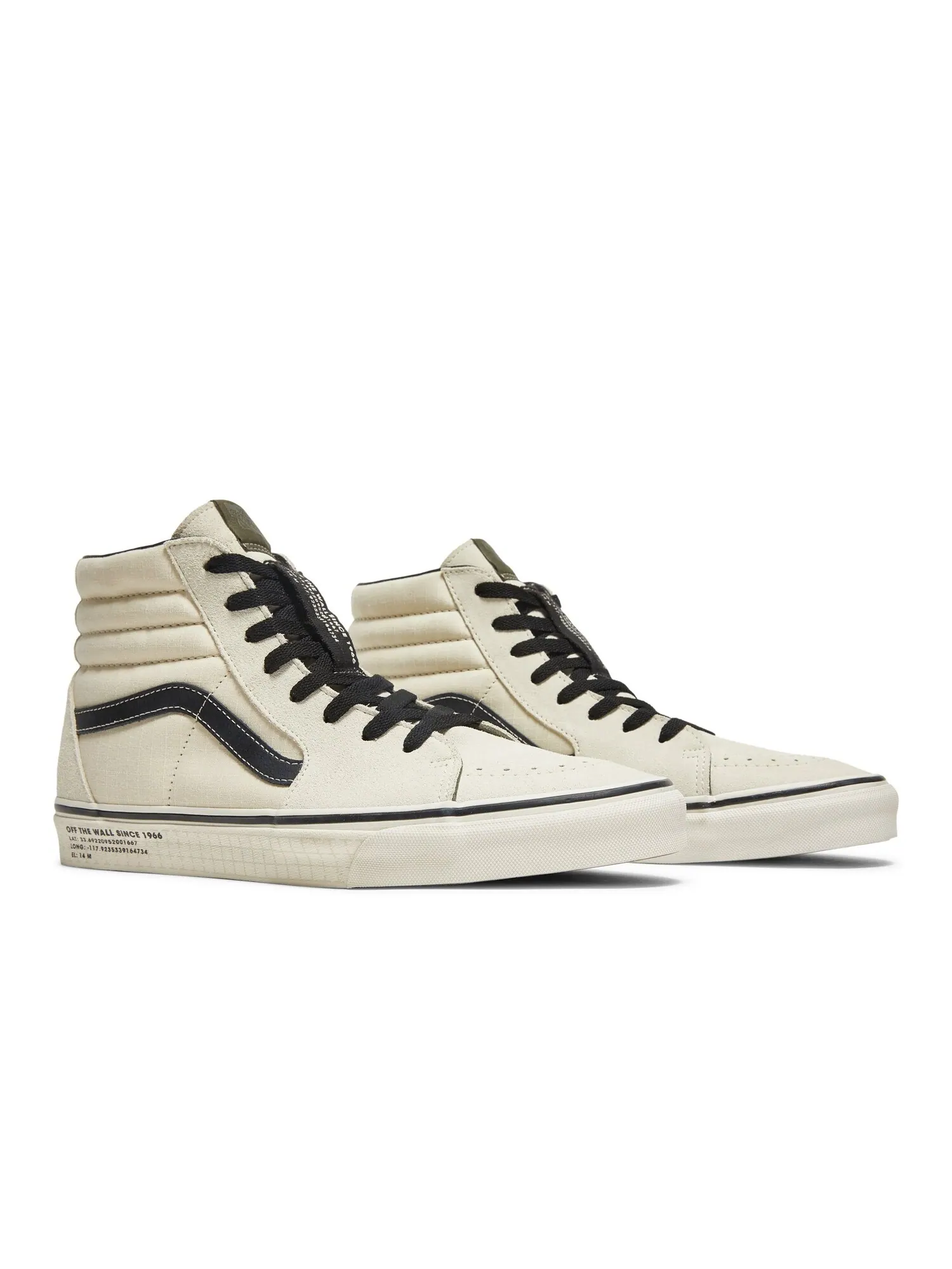 Кроссовки Sk8-Hi Vans — изображение 8 из 8, белый/черный