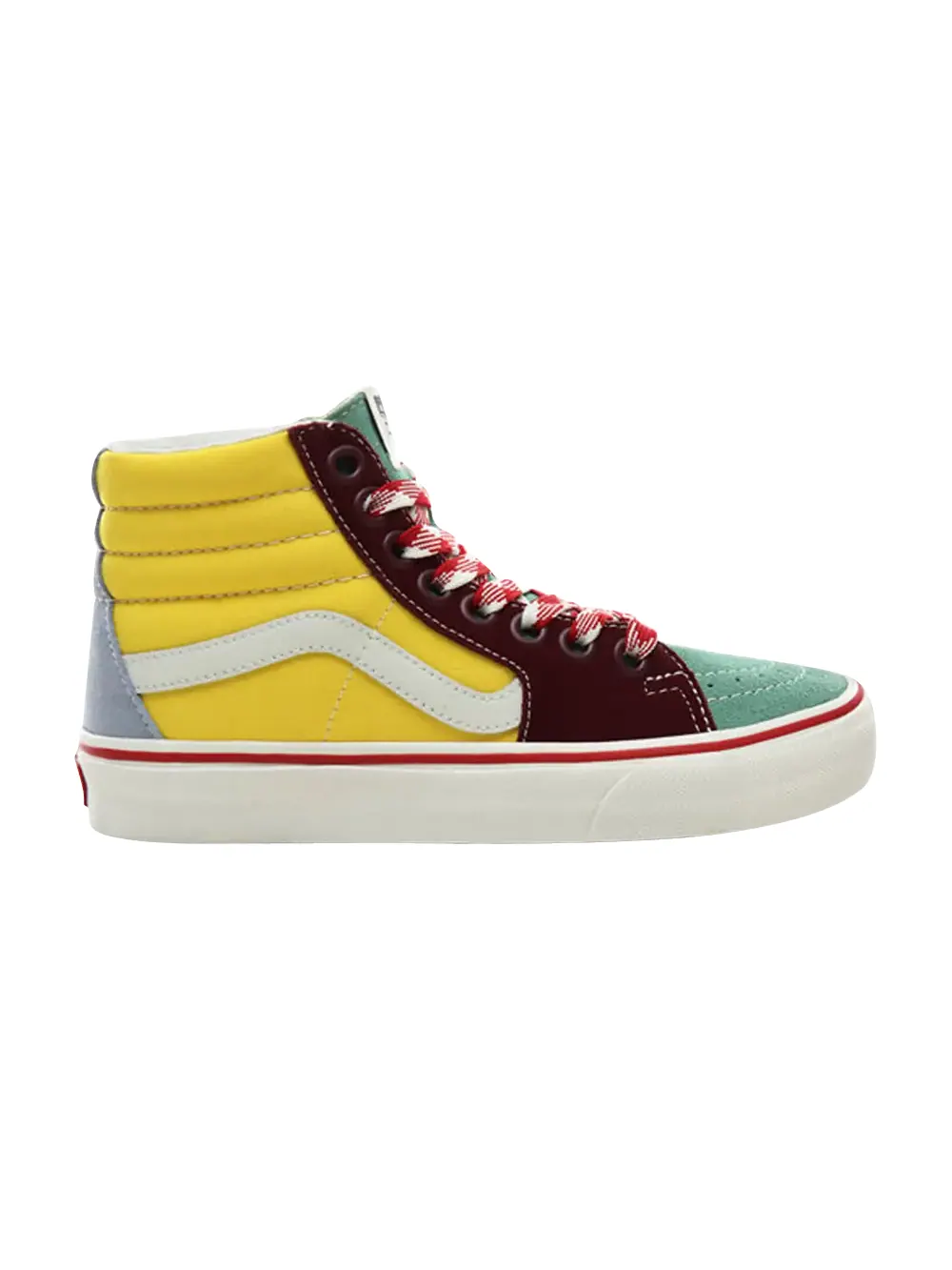 Кроссовки Sk8-Hi Frayed Laces Vans — изображение 1 из 1, бежевый