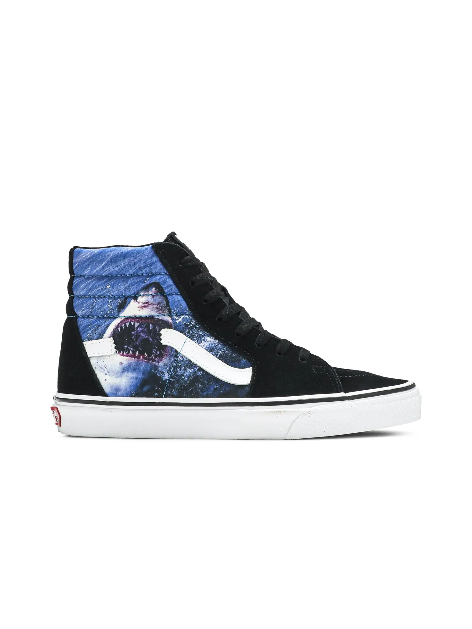 Кроссовки Shark Week x Sk8-Hi Vans — изображение 1 из 8, черный/белый/синий