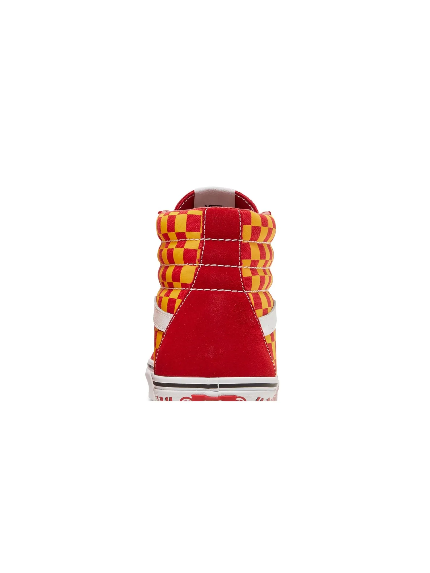 Кроссовки SE Bikes x Sk8-Hi Reissue Vans — изображение 7 из 8, красный/желтый