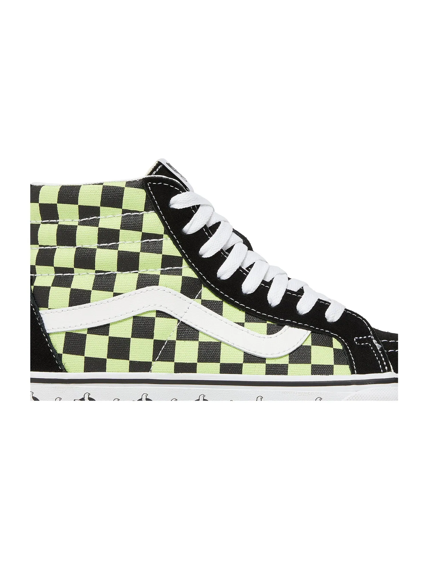 Кроссовки BMX Sk8-Hi Reissue Vans — изображение 2 из 8, черный/зеленый