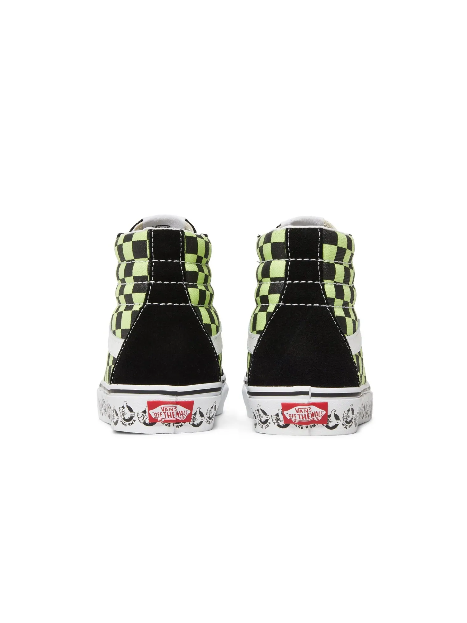 Кроссовки BMX Sk8-Hi Reissue Vans — изображение 6 из 8, черный/зеленый