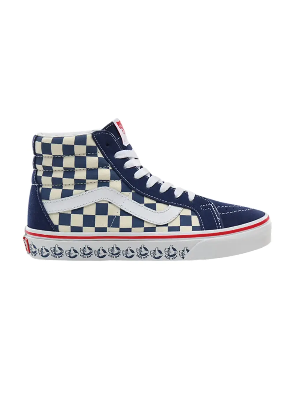 Кроссовки BMX Sk8-Hi Reissue Vans — изображение 1 из 1, темно-синий/белый