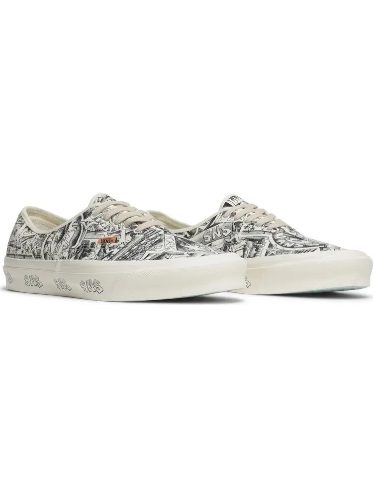 Кеды Vans Sneakersnstuff x Vault OG Authentic LX Venice — изображение 8 из 8, белый
