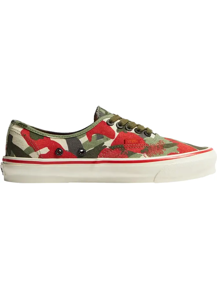Кеды Vans Nigel Cabourn x OG Authentic LX Army Green Camo — изображение 1 из 1, зеленый