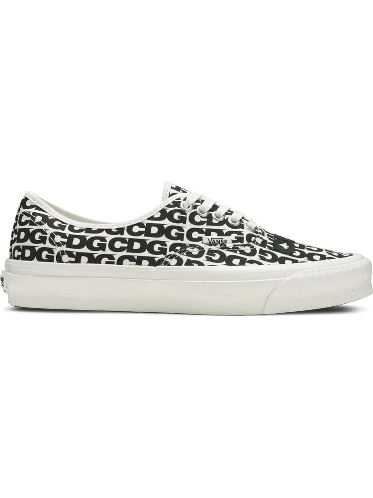 Кеды Vans Comme des Garçons x OG Authentic LX CDG Print - Blanc De Blanc — изображение 1 из 8, белый