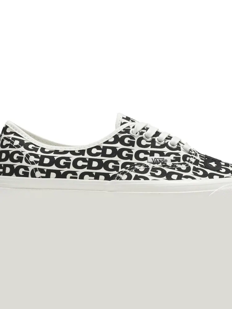 Кеды Vans Comme des Garçons x OG Authentic LX CDG Print - Blanc De Blanc — изображение 2 из 8, белый