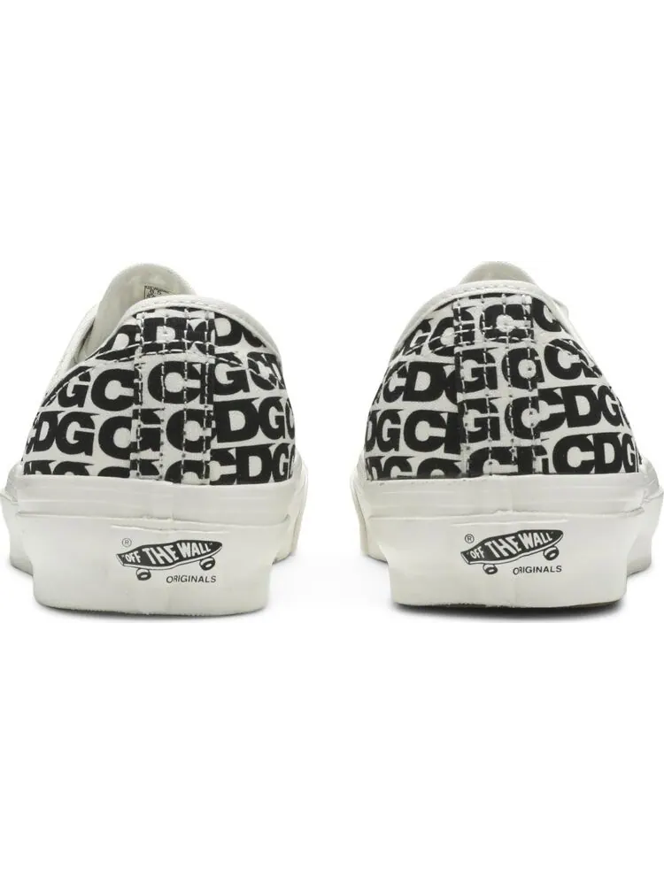 Кеды Vans Comme des Garçons x OG Authentic LX CDG Print - Blanc De Blanc — изображение 6 из 8, белый