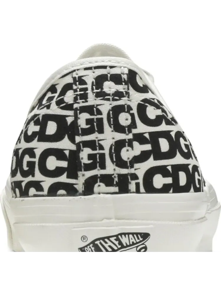 Кеды Vans Comme des Garçons x OG Authentic LX CDG Print - Blanc De Blanc — изображение 7 из 8, белый