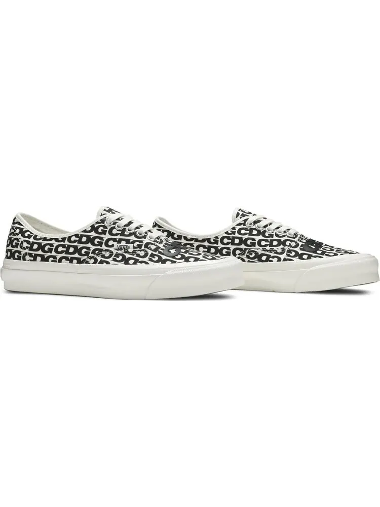 Кеды Vans Comme des Garçons x OG Authentic LX CDG Print - Blanc De Blanc — изображение 8 из 8, белый