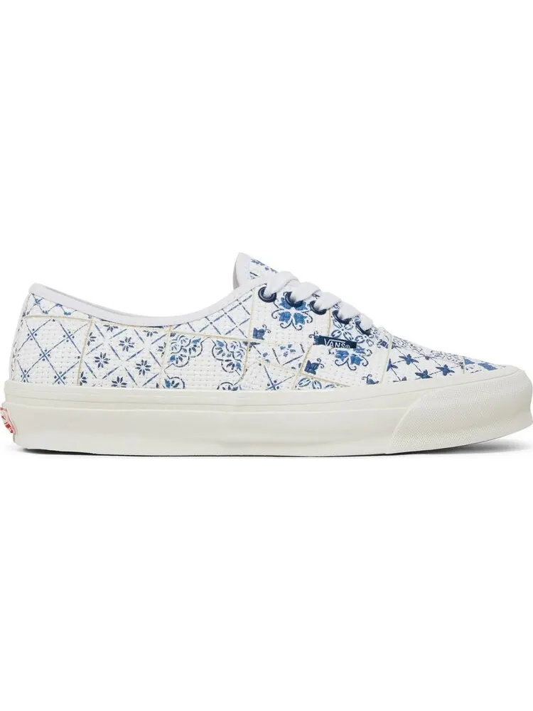 Кеды Vans Kith x OG Authentic LX Azulejo Tile — изображение 1 из 8, белый