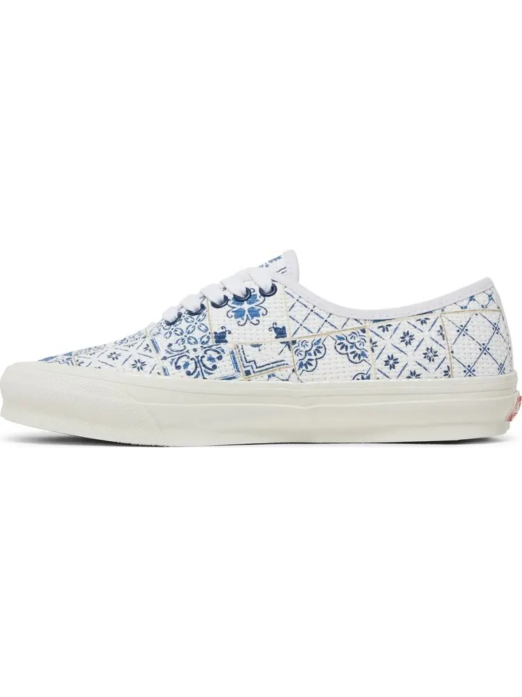 Кеды Vans Kith x OG Authentic LX Azulejo Tile — изображение 3 из 8, белый