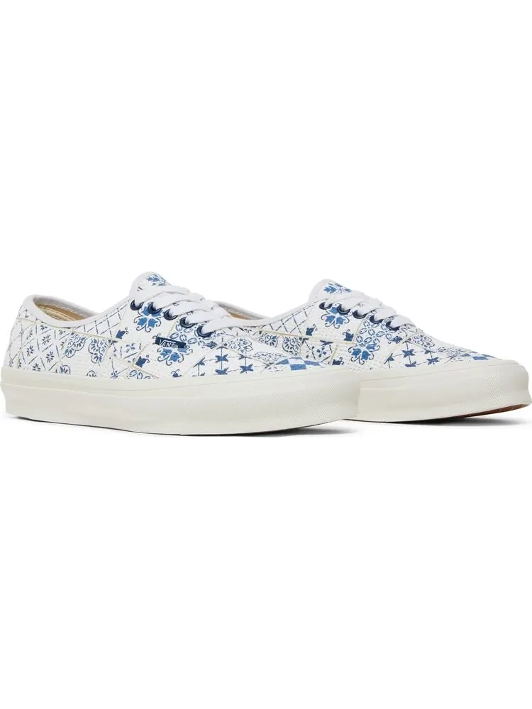 Кеды Vans Kith x OG Authentic LX Azulejo Tile — изображение 8 из 8, белый
