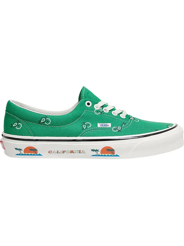 Кеды Vans OG Era LX Paisley - Fern Green — изображение 1 из 1, зеленый
