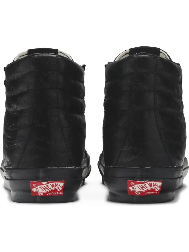 Кеды Vans Raised by Wolves x OG Sk8-Hi LX Black — изображение 6 из 8, черный