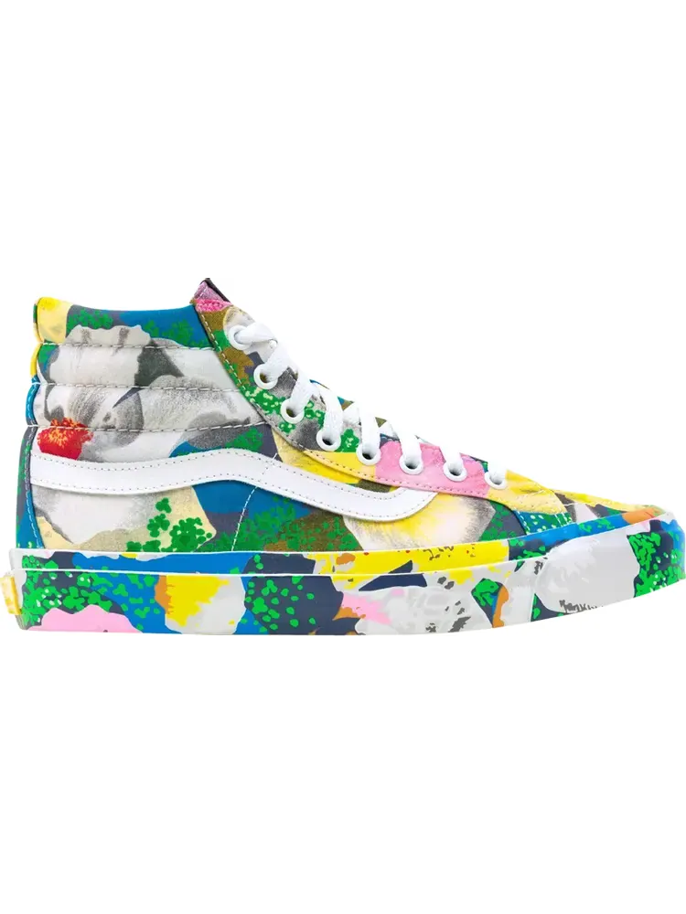 Кеды Vans Kenzo x OG Sk8-Hi LX Floral Yellow — изображение 1 из 1, желтый