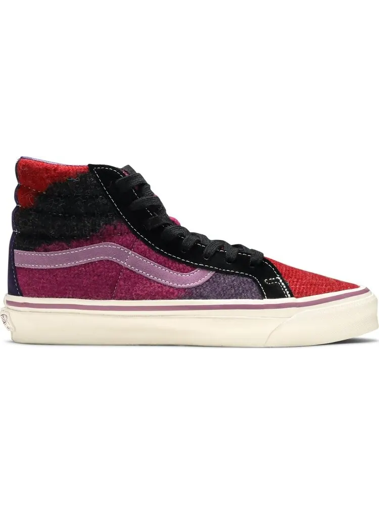 Кеды Vans Concepts x OG Sk8-Hi LX Mohair - Purple Plumeria — изображение 1 из 8, фиолетовый