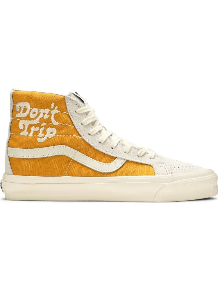 Кеды Vans Free & Easy x OG Sk8-Hi LX Dont Trip - Mango Mojito — изображение 1 из 8, желтый