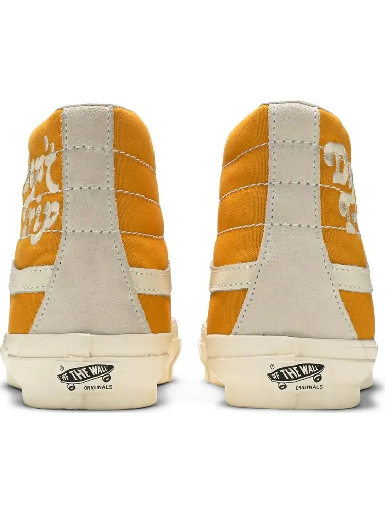 Кеды Vans Free & Easy x OG Sk8-Hi LX Dont Trip - Mango Mojito — изображение 6 из 8, желтый