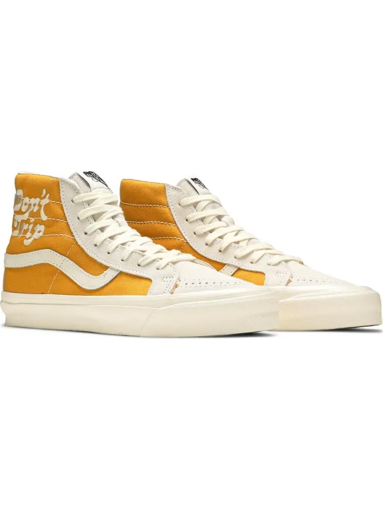 Кеды Vans Free & Easy x OG Sk8-Hi LX Dont Trip - Mango Mojito — изображение 8 из 8, желтый