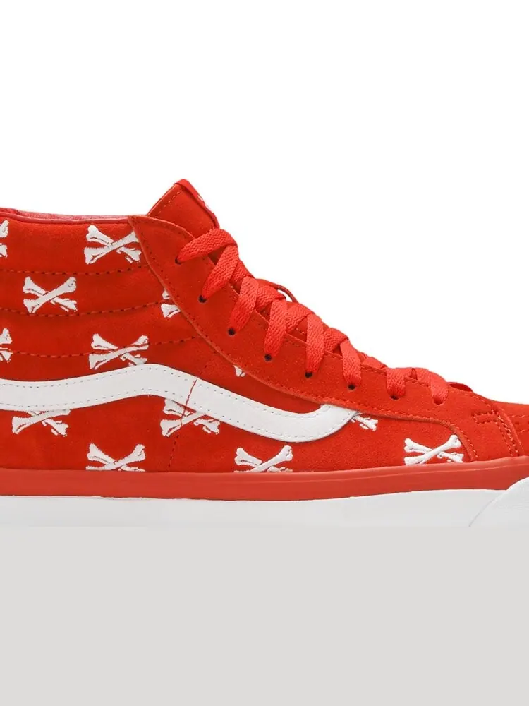 Кеды Vans WTAPS x OG SK8-Hi LX Orange — изображение 2 из 8, оранжевый