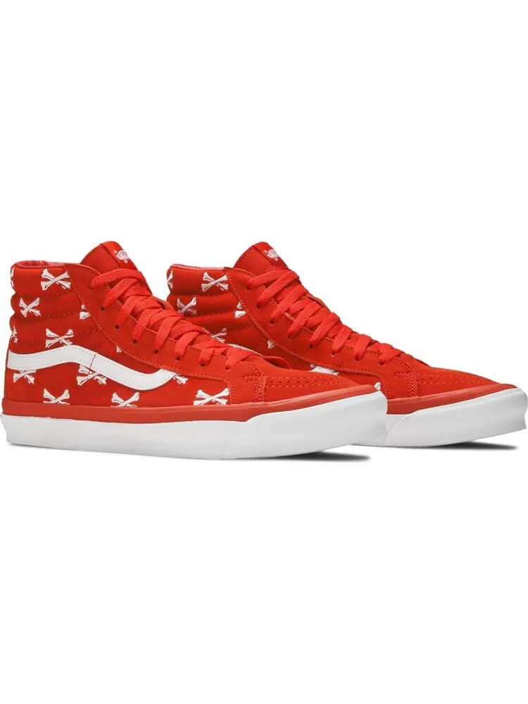 Кеды Vans WTAPS x OG SK8-Hi LX Orange — изображение 8 из 8, оранжевый