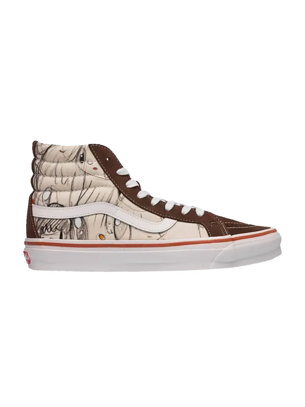 Кроссовки Javier Calleja x OG Sk8-Hi LX Vans — изображение 1 из 1, белый