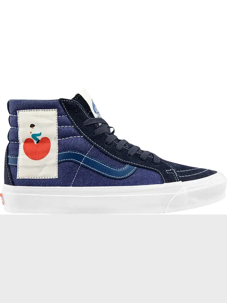 Кеды Vans Geoff McFetridge x Vault OG Sk8-Hi LX Freetime — изображение 1 из 1, синий