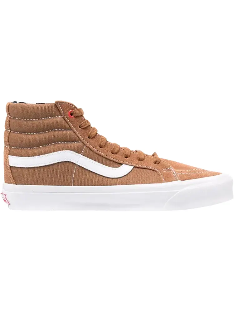 Кеды Vans Ray Barbee x OG SK8-Hi Leica Brown — изображение 1 из 1, коричневый
