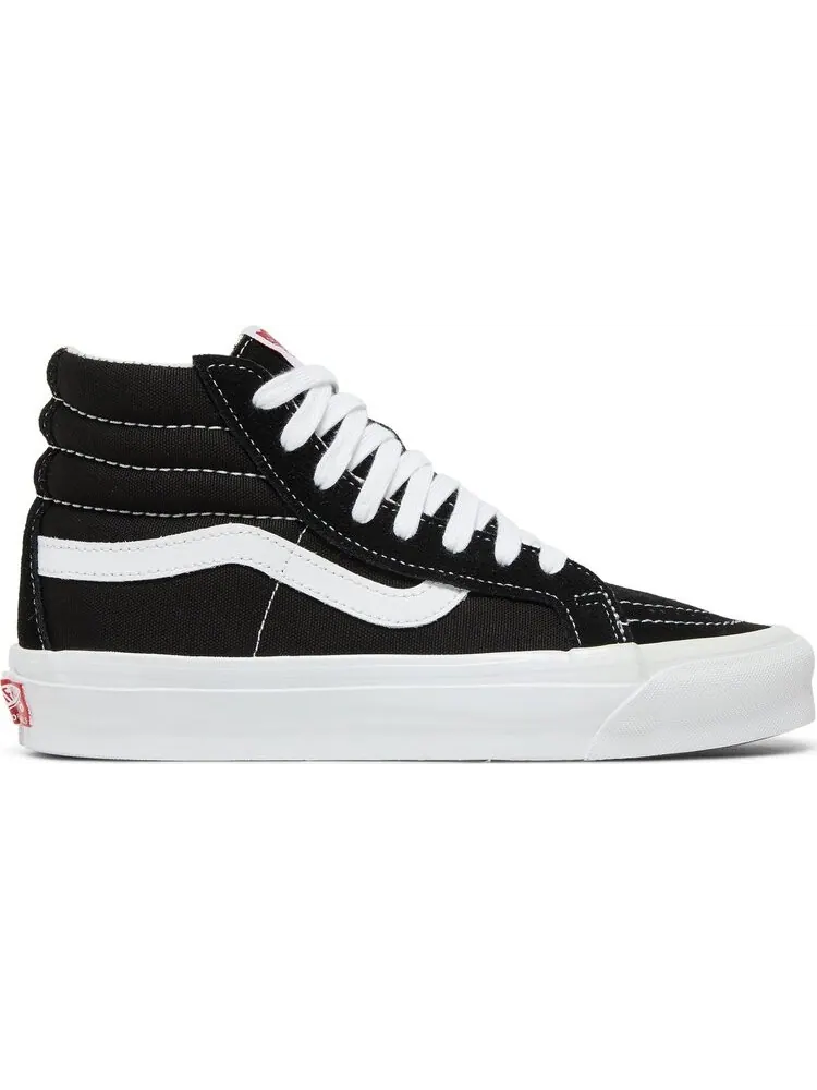 Кеды Vans OG Sk8-Hi LX Black — изображение 1 из 8, черный