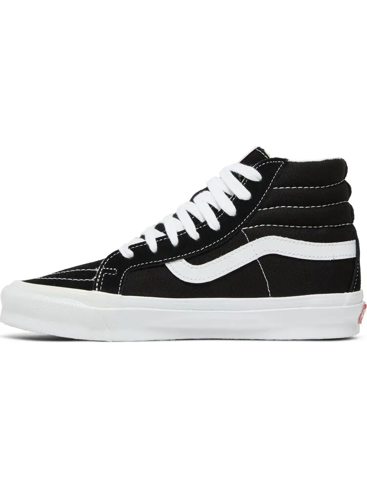 Кеды Vans OG Sk8-Hi LX Black — изображение 3 из 8, черный